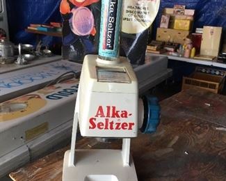Alka-Seltzer dispenser