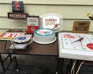 More clocks and signs