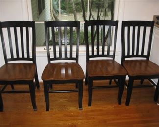 4 heavy kitchen chairs