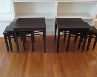 pair of nesting table sets from Pier 1