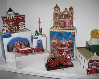 Dept. 56 Station #3 and other fire engine pieces