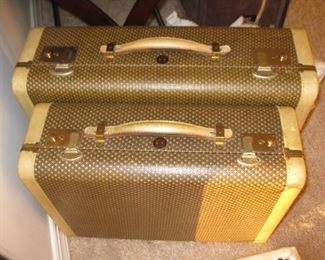 1950's suitcases
