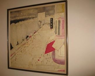Paris painting purchased in 1960