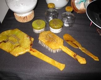 Vintage vanity set-5 pcs