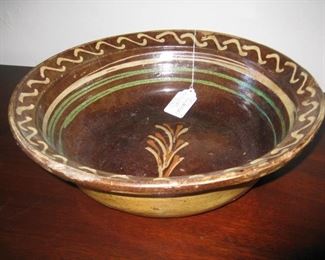 Early American Redware bowl
