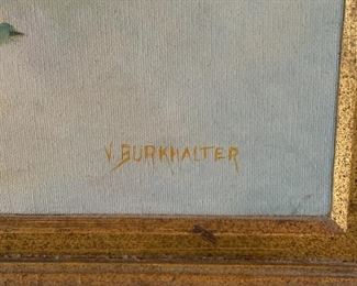 Signature on oil