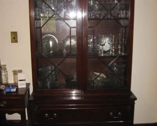 Smaller china cabinet