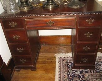 mahogany desk or vanity