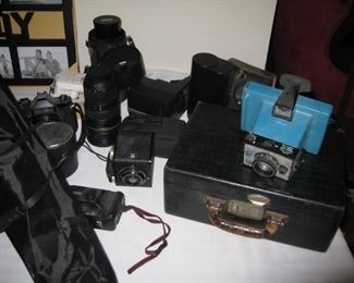 cameras and equipment