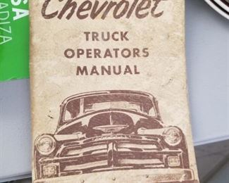 1954 Chevrolet truck manual