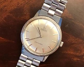 Men’s 1960s Omega Seamaster stainless steel watch