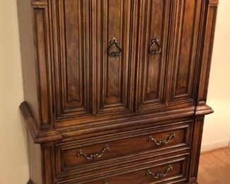 Drexel mahogany finish armoire