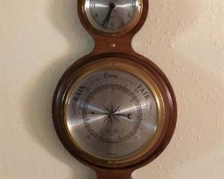 Howard Miller Catalina barometer/thermometer/clock