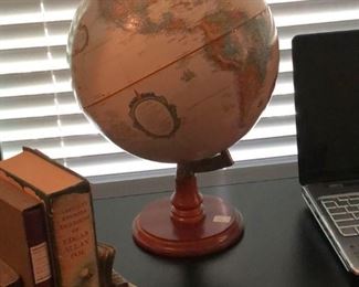 Vintage Replogle desk globe