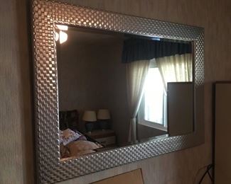 Silver Wall Mirror