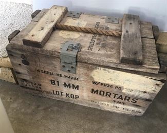 Vintage Mortar Box
