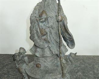 Chinese bronze height 16in. 