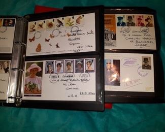 total of 156 First Day Covers stamps