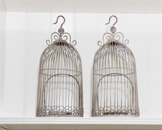 Small Rustic Bird Cages