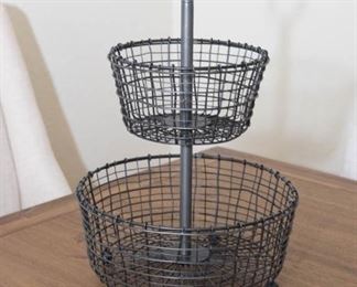 Crate and Barrel Hanging Produce Basket