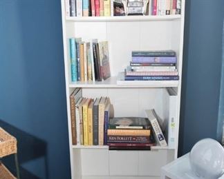 White 5 Shelf Bookcase
