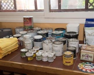 Paint-General Finishes, Annie Sloan and Valspar