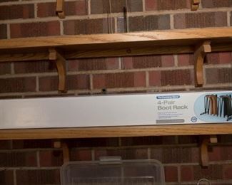 4-pair Boot Rack