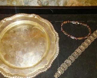 Sterling silver estate jewelry and sterling silver pieces.