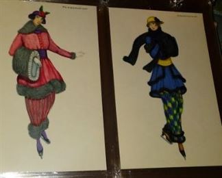 Art Deco Mela Koehler Austria Wiener Werkstatte Fashion Postcards