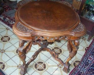 Berkey Gay Art Deco Lamp Table