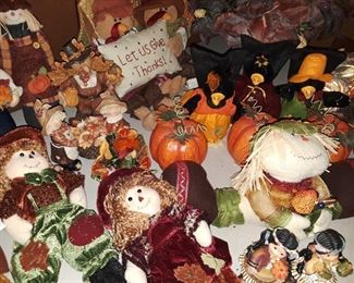 more dolls and fall decor