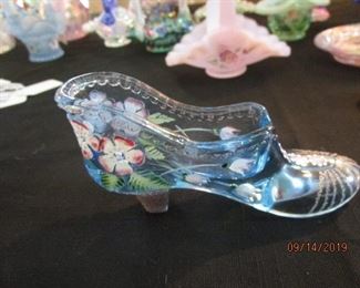 Fenton - hand painted and signed