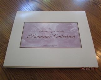 Thomas Kinkade 5 print matted set.  New.