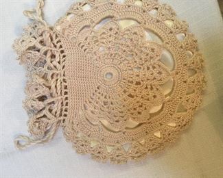 Crochet purse