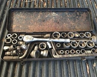 Vintage socket wrenches