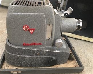 VINTAGE Schoolmaster film projector with carrying case