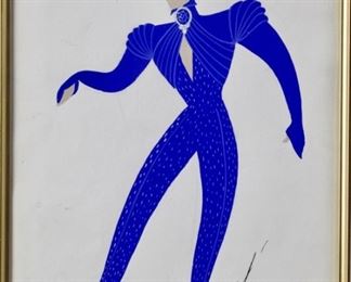 Original Gouache by Erte