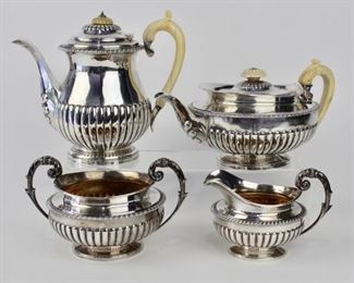 English Sterling Tea and Coffee Set