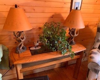 Antler Lamps