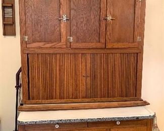 Antique Hoosier Cabinet