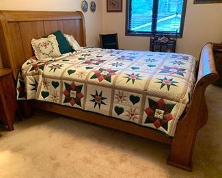 Queen Size Sleigh Bed