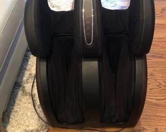 Foot and leg massager from Brookstone