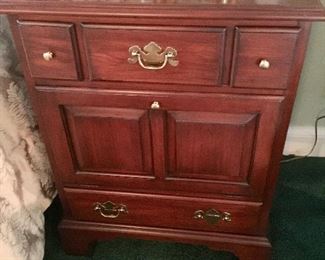 Pair of Vintage Henkel Harris Cherry McKenzie Nightstands