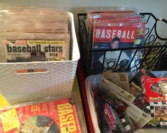 Baseball Memorabilia, Magazines , Cards and Pictures