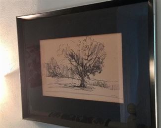 Charles Sibley- Original Ink and Felt