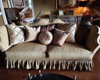 Henredon sofa.. more pillows available as well