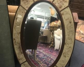 REVERSE PAINTED GLASS MIRROR