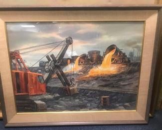 KINLEY SHOGREN 1924-1991 WATERCOLOR