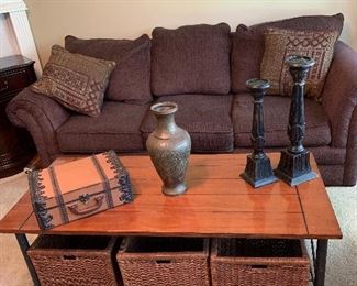 8 foot Dillard’s sofa