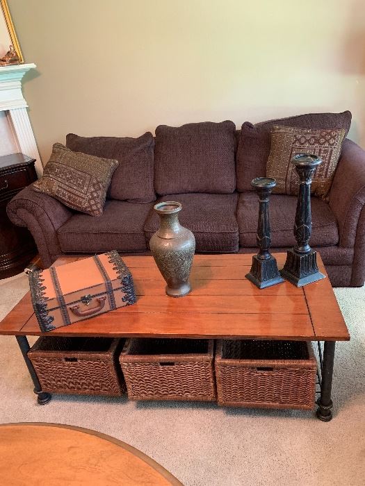 8 foot Dillard’s sofa